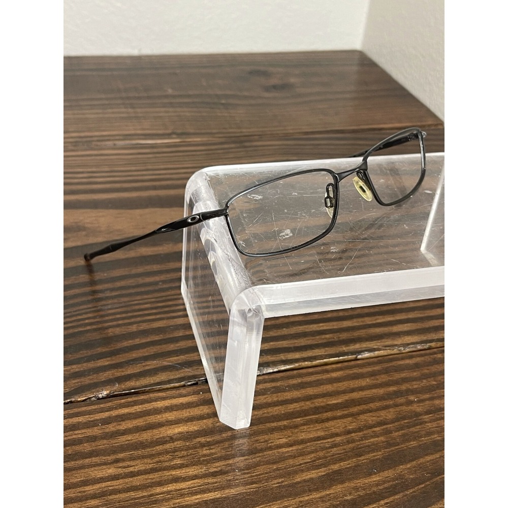 Oakley Casing OX3110-0152 Unisex Polished Black Rectangular Eyeglasses Frame 143